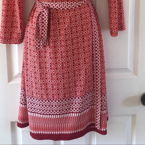 Max Studio Wrap Tie Dress - Picture 2 of 5